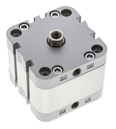 ISO 21287 Compact Single Acting Cylinder 63-15mm - Magnetic