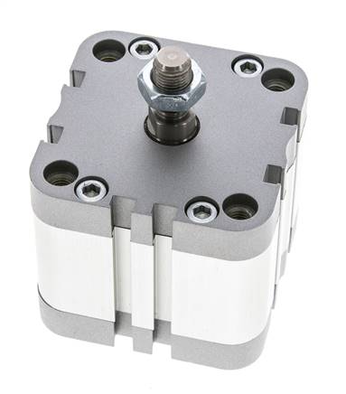 ISO 21287 Compact Single Acting Cylinder 63-20mm - Magnetic - Male Rod