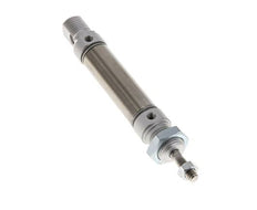 ISO 6432 Round Double Acting Cylinder 16-25mm - Magnetic
