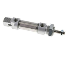 ISO 6432 Round Double Acting Cylinder 20-10mm - Magnetic