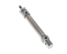 ISO 6432 Round Double Acting Cylinder 20-70mm - Magnetic