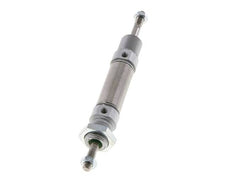 ISO 6432 Round Double Acting Cylinder 16-10mm - Magnetic - Male Threaded - Double Rod