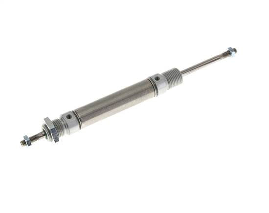 ISO 6432 Round Double Acting Cylinder 16-40mm - Magnetic - Male Threaded - Double Rod