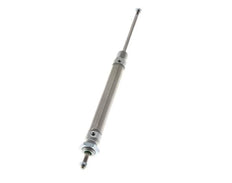 ISO 6432 Round Double Acting Cylinder 16-80mm - Magnetic - Male Threaded - Double Rod