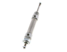 ISO 6432 Round Double Acting Cylinder 20-40mm - Magnetic - Male Threaded - Double Rod