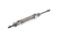 ISO 6432 Round Double Acting Cylinder 25-40mm - Magnetic - Male Threaded - Double Rod