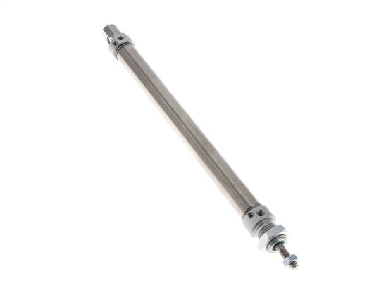ISO 6432 Round Double Acting Cylinder 16-160mm - Magnetic - Damping