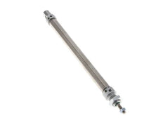 ISO 6432 Round Double Acting Cylinder 16-160mm - Magnetic - Damping