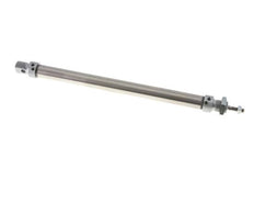 ISO 6432 Round Double Acting Cylinder 16-180mm - Magnetic - Damping