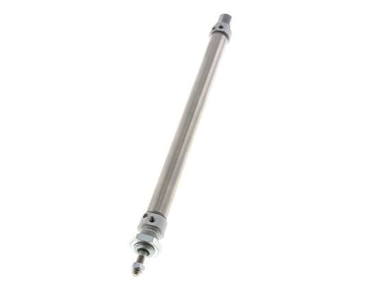 ISO 6432 Round Double Acting Cylinder 16-180mm - Magnetic - Damping