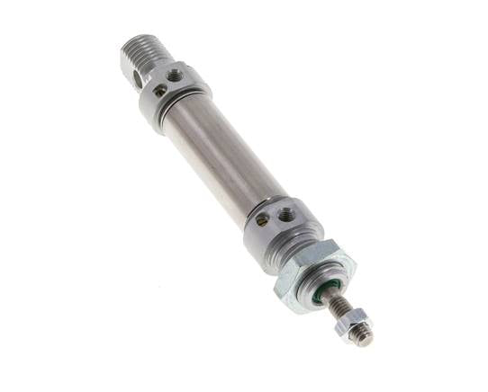ISO 6432 Round Double Acting Cylinder 16-20mm - Magnetic - Damping