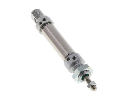 ISO 6432 Round Double Acting Cylinder 16-25mm - Magnetic - Damping