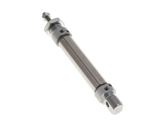 ISO 6432 Round Double Acting Cylinder 16-50mm - Magnetic - Damping