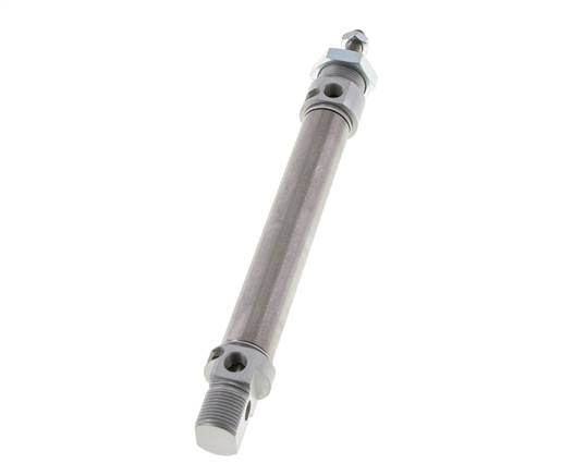 ISO 6432 Round Double Acting Cylinder 20-100mm - Magnetic - Damping