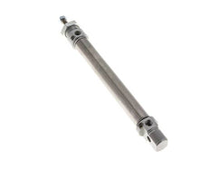ISO 6432 Round Double Acting Cylinder 20-125mm - Magnetic - Damping