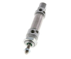 ISO 6432 Round Double Acting Cylinder 20-15mm - Magnetic - Damping