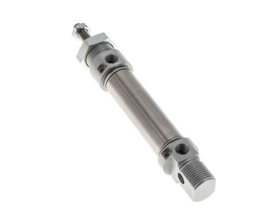 ISO 6432 Round Double Acting Cylinder 20-40mm - Magnetic - Damping