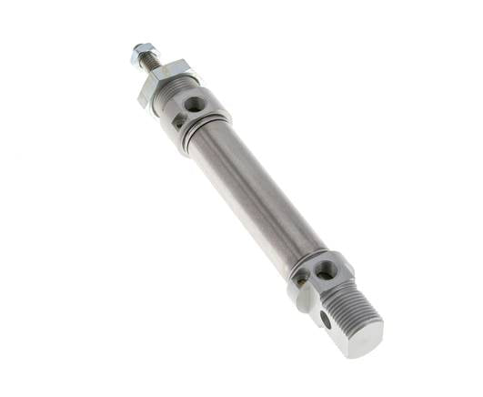 ISO 6432 Round Double Acting Cylinder 20-50mm - Magnetic - Damping