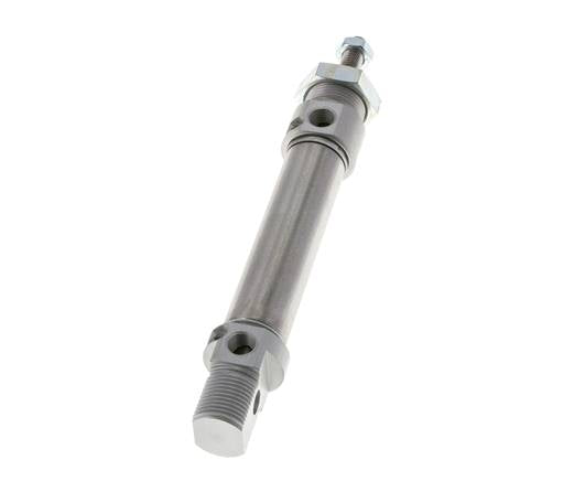 ISO 6432 Round Double Acting Cylinder 20-50mm - Magnetic - Damping