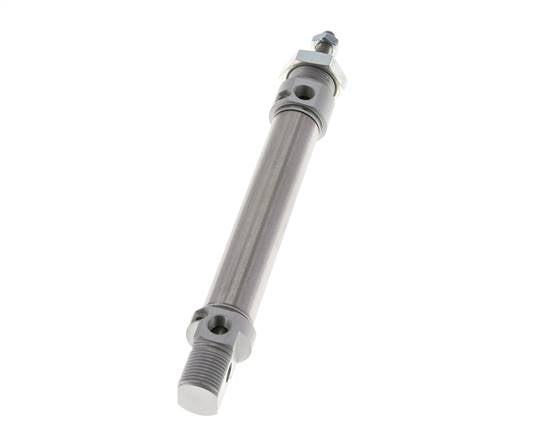 ISO 6432 Round Double Acting Cylinder 20-80mm - Magnetic - Damping