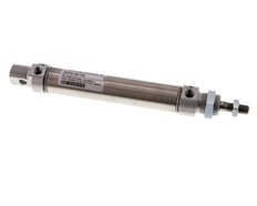 ISO 6432 Round Double Acting Cylinder 25-100mm - Magnetic - Damping