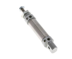 ISO 6432 Round Double Acting Cylinder 25-40mm - Magnetic - Damping