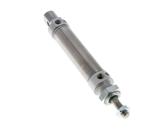 ISO 6432 Round Double Acting Cylinder 25-60mm - Magnetic - Damping