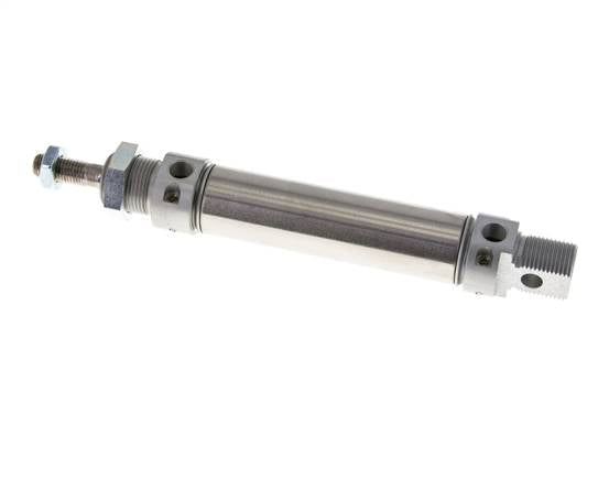 ISO 6432 Round Double Acting Cylinder 25-65mm - Magnetic - Damping