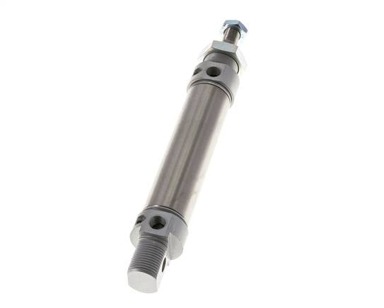 ISO 6432 Round Double Acting Cylinder 25-65mm - Magnetic - Damping