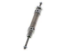 ISO 6432 Round Double Acting Cylinder 16-25mm - Magnetic - Damping - Male Threaded - Double Rod