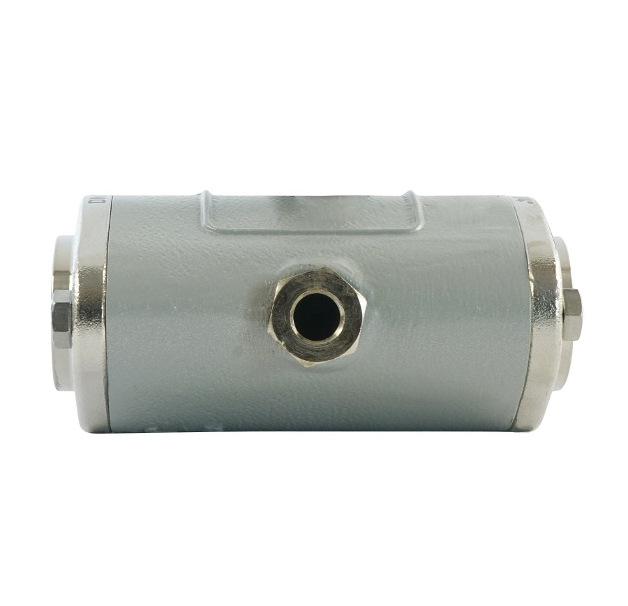 3/8 inch Aluminum Pneumatic Pinch Valve With Rubber Sleeve - Abrasion Resistant