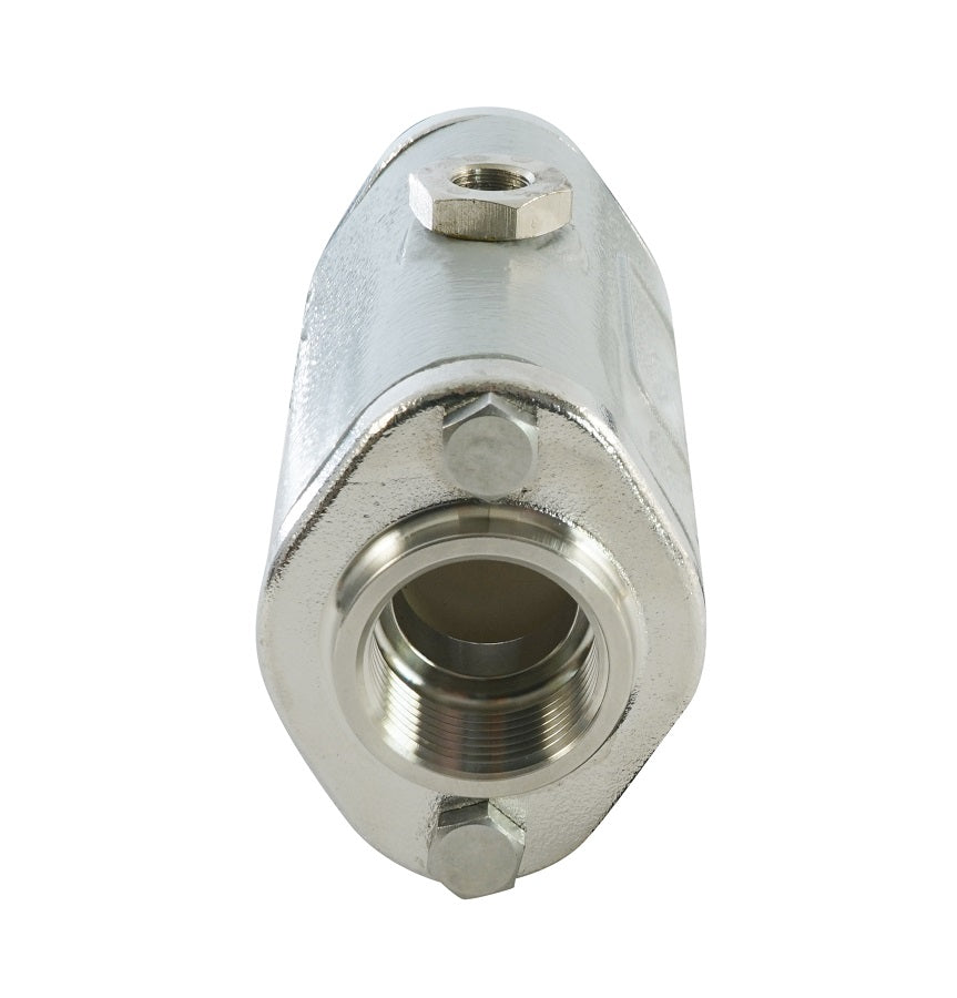 3/8 inch Aluminum Pneumatic Pinch Valve With Rubber Sleeve - Abrasion Resistant