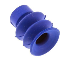 18mm Bellows PUR Blue Vacuum Suction Cup Stroke 8mm