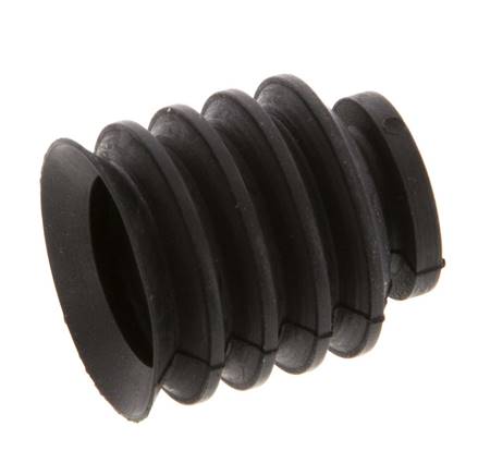 20mm Bellows CR Black Vacuum Suction Cup Stroke 16mm