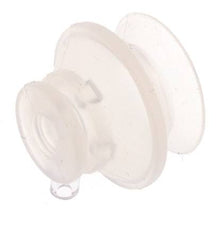 20mm Bellows Silicone Clear Vacuum Suction Cup Stroke 9mm