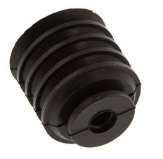 30mm Bellows CR Black Vacuum Suction Cup Stroke 21mm
