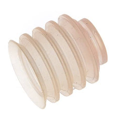 30mm Bellows Silicone Clear Vacuum Suction Cup Stroke 21mm