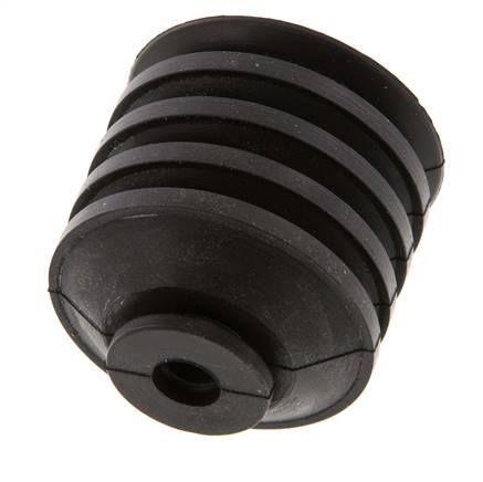 40mm Bellows CR Black Vacuum Suction Cup Stroke 20mm