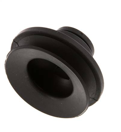 42mm Bellows CR Black Vacuum Suction Cup Stroke 9mm