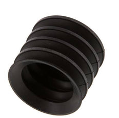 50mm Bellows CR Black Vacuum Suction Cup Stroke 30mm