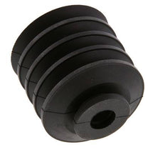 50mm Bellows CR Black Vacuum Suction Cup Stroke 30mm