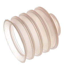 50mm Bellows Silicone Clear Vacuum Suction Cup Stroke 30mm