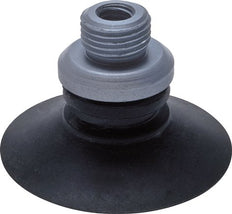 22mm Flat Silicone Clear Vacuum Suction Cup Stroke 2mm Support Ribs
