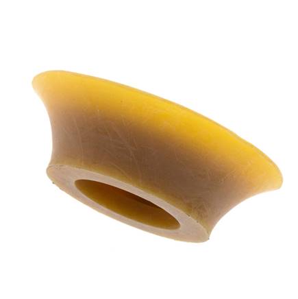 40mm Flat NRE Brown Vacuum Suction Cup G 1/8 inch Female Stroke 3mm Thin Lips