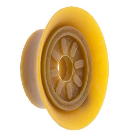 40mm Flat NRE Brown Vacuum Suction Cup G 1/8 inch Female Stroke 3mm Thin Lips