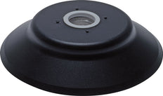 60mm Flat NBR Black Vacuum Suction Cup G 1/4 inch Female Stroke 5mm Robust Lips