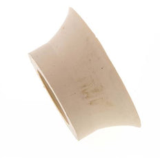 70mm Flat NR Beige Vacuum Suction Cup G 1/4 inch Female Stroke 6mm Thin Lips