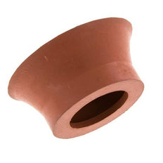 70mm Flat SBR Reddish brown Vacuum Suction Cup G 1/4 inch Female Stroke 6mm Thin Lips