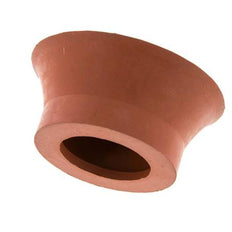70mm Flat SBR Reddish brown Vacuum Suction Cup G 1/4 inch Female Stroke 6mm Thin Lips