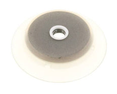 95mm Flat Silicone Clear Vacuum Suction Cup G 1/4 inch Female Stroke 6mm Robust Lips